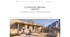 Desktop Screenshot of canyonroadarts.com